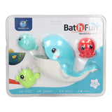 Bath Play set Walvis Happer, 4dlg. - afbeelding 2