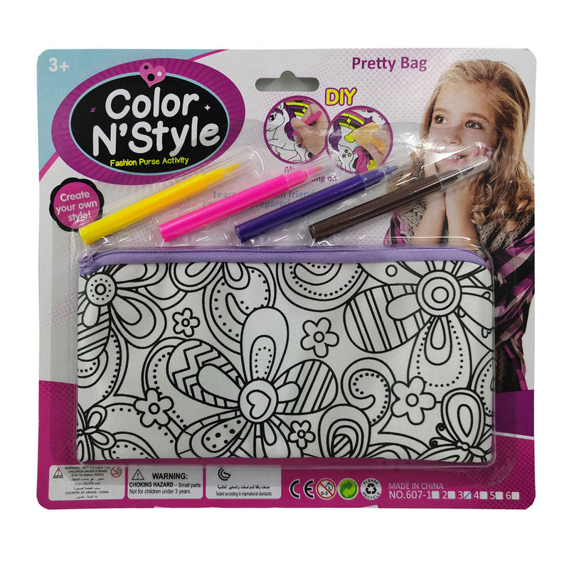 Astuccio da colorare fai da te