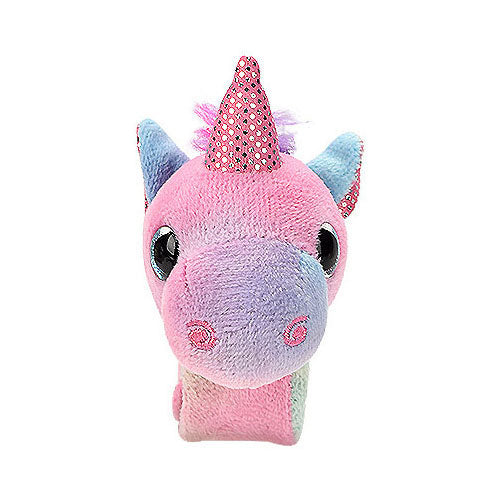 Bracciale in peluche con unicorno