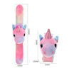 Bracciale in peluche con unicorno