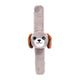 Bracciale pieghevole in peluche cane grigio