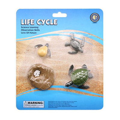 Set di figure di tartaruga ciclo di vita cycplus