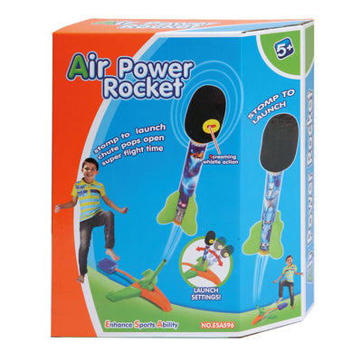 Lancia la pompa a pedale del razzo