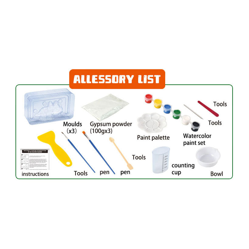 Fundición pintura dino 3d