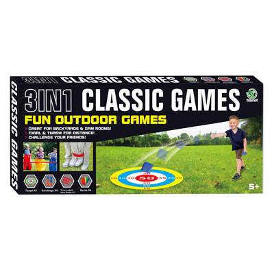 Games Outdoor 3in1 Buitenspellen