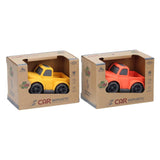 Coche de bioplástico con caja de carga. - afbeelding 2