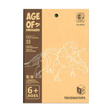 Lobbes houten bouwpakket 3d triceratops - afbeelding 2