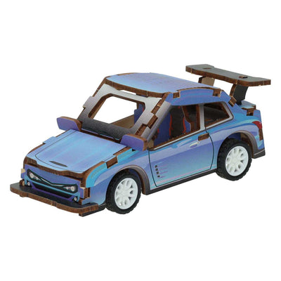 Kit di costruzione in legno per auto sportiva 3D