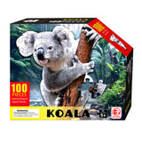 Shape puzzle koala, 100pcs. - afbeelding 1