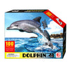 Puzzle a forma di delfino, 100 pz.