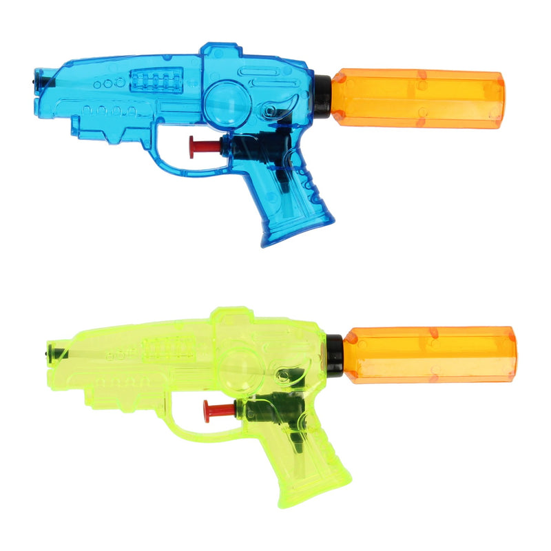 Pistola de agua transparente