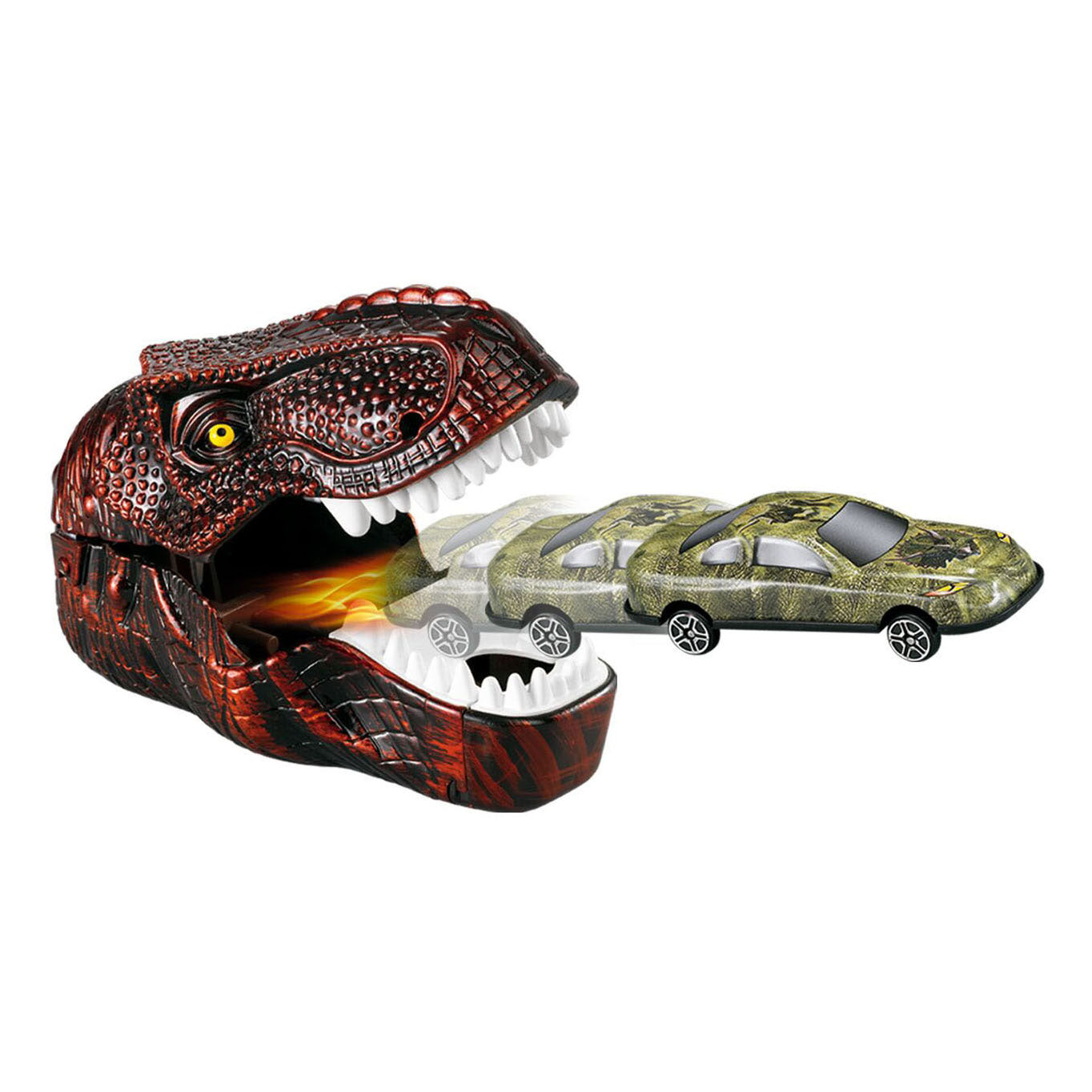 Set de tiro de dinosaurios