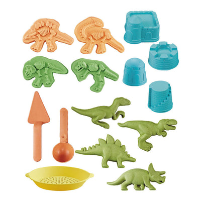 Set di sabbia bio-plastica Dino's