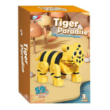 Foam building set 3D tiger - afbeelding 2