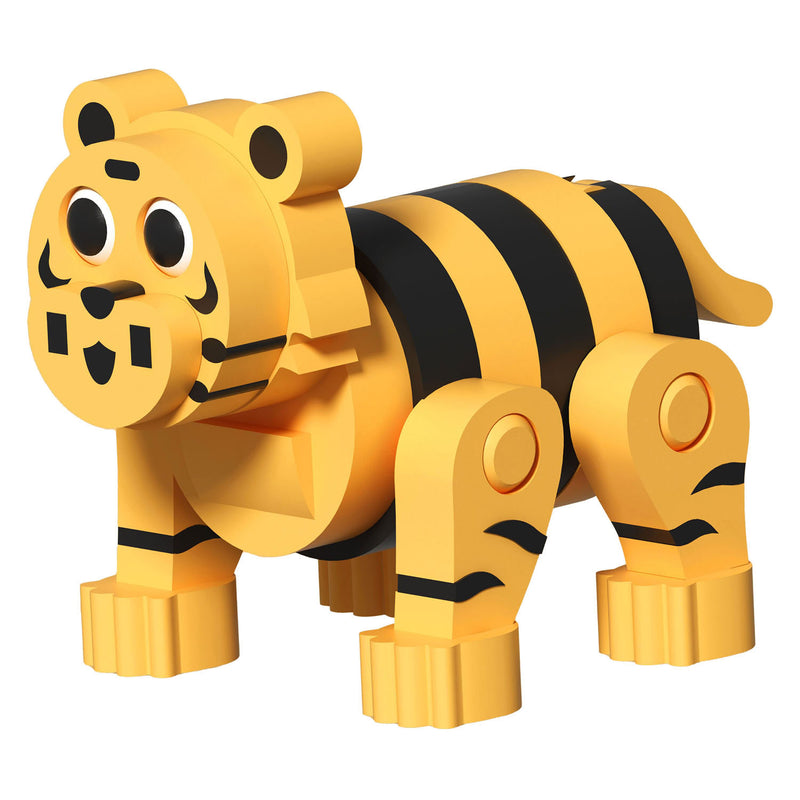 Set da costruzione in schiuma tigre 3D