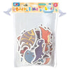 Lobbes foam badfiguren dino's zeedieren, 18st.