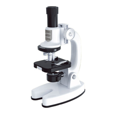 Microscopio científico, zoom 3x.
