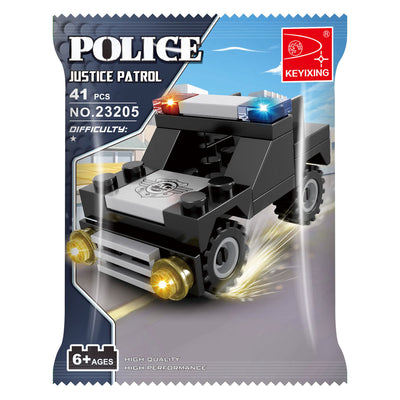 Set da costruzione SWAT della polizia - 41 pezzi.