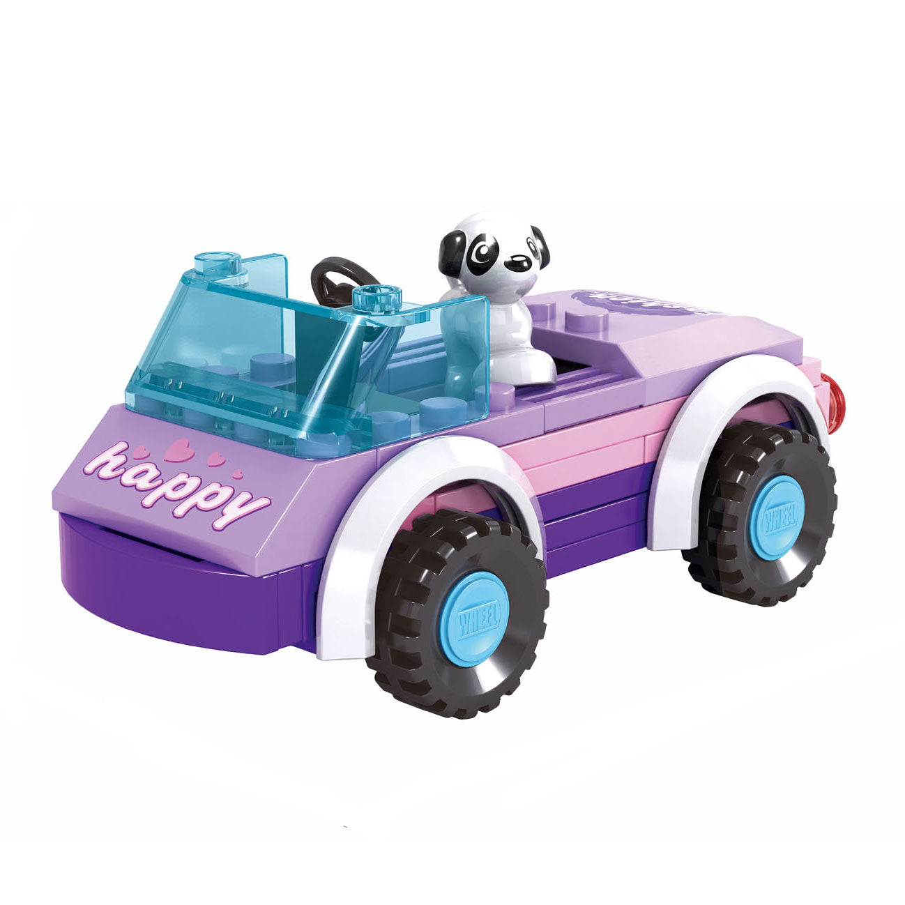 Set da costruzione per auto estiva decappottabile - 56 pezzi.
