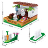 Construction set rabbit care station - 73 pieces.