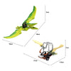 Juego de construcción dinosaurio máquina voladora - 65 piezas.