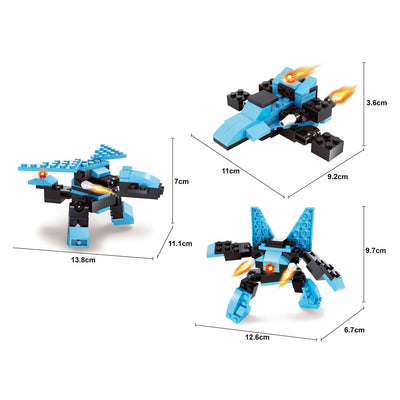Titans Robot Building Blocks Building Set 3 en 1