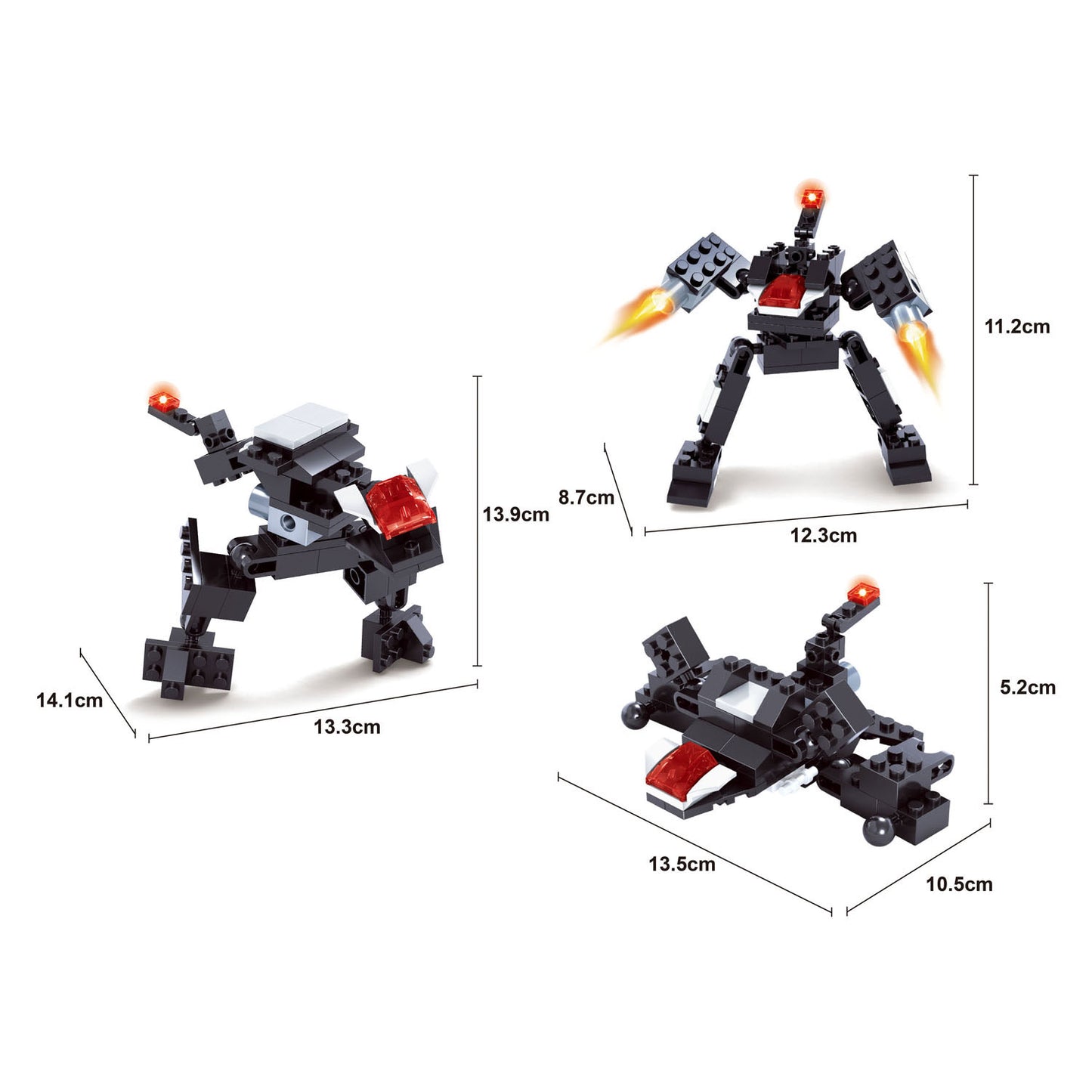 Titans Robot Building Blocks Building Set 3 en 1