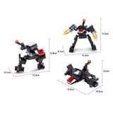 Titans Robot Building Blocks Building Set 3 in 1 - afbeelding 4