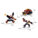 Titans Robot Building Blocks Building Set 3 in 1 - afbeelding 5