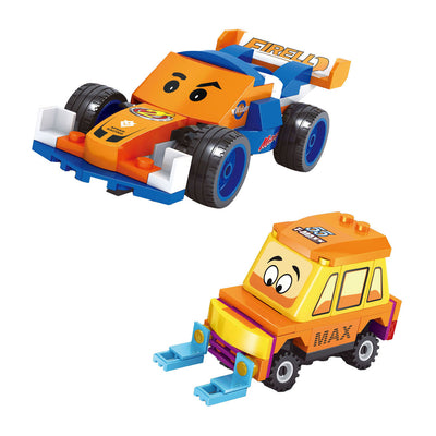 Set per la costruzione di automobili - 155 pezzi.