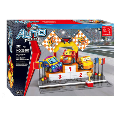 Set da costruzione per auto - 201 pz.
