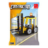 Juego de construcción para carretillas elevadoras - 74 piezas.