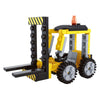 Juego de construcción para carretillas elevadoras - 74 piezas.