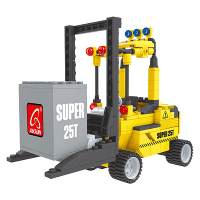 Kit di costruzione per la costruzione di carrelli elevatori - 195 pezzi.