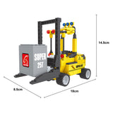 Bouwset constructie heftruck - 195dlg. - afbeelding 3