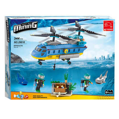 Set da costruzione missione polare missione subacquea - 344 pz.