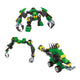 Set da costruzione Titan Transform Green - 76 pezzi.