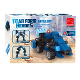 Juego de construcción titan transform blue - 71 piezas. - afbeelding 2