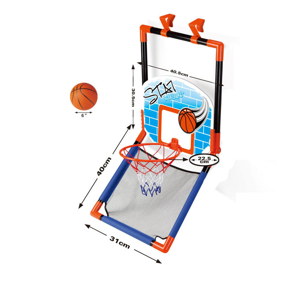 Lobbes speelgoed bv basketbalbord deurhanger staand