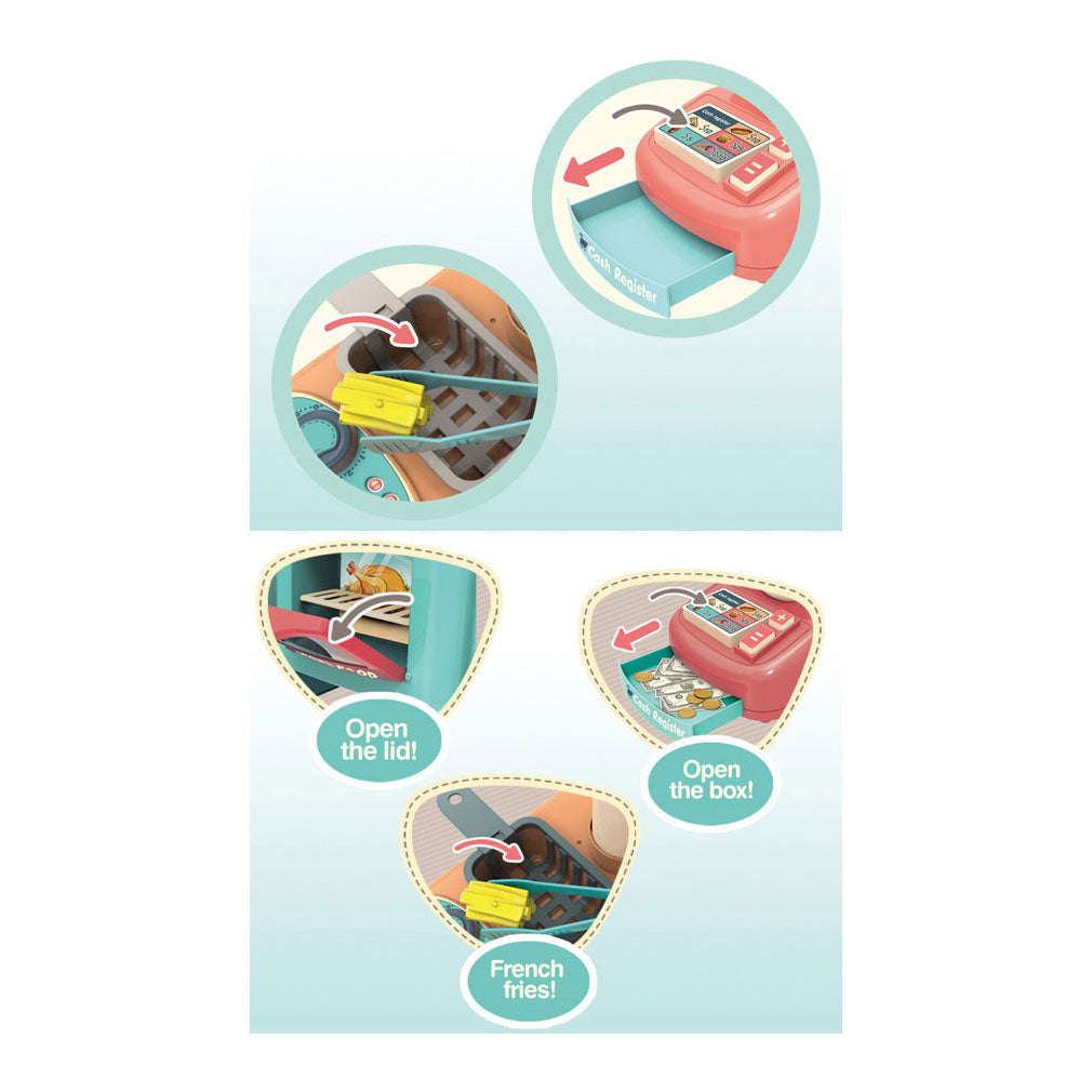 Cucina per bambini in grande