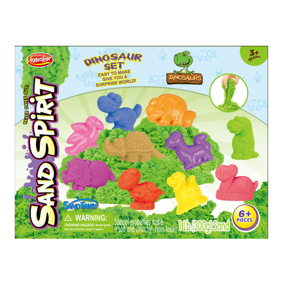 Juega arena con 4 formas de dinosaurios.