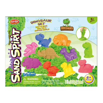 Juega arena con 4 formas de dinosaurios.