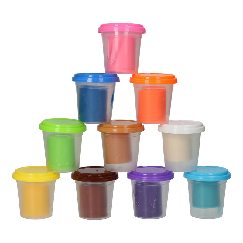 Set de arcilla 10 colores