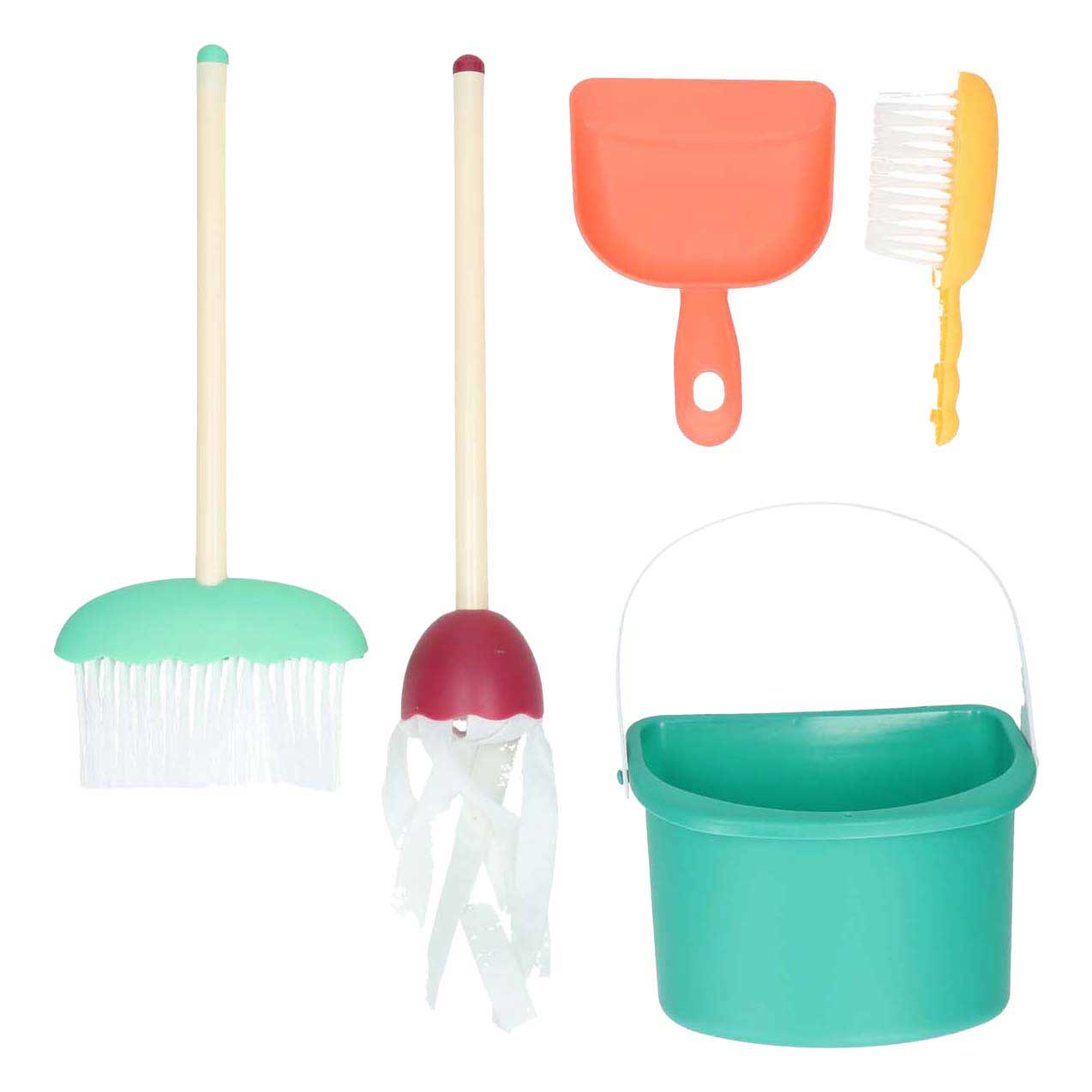 Set pulizia, 7 pezzi.