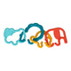 Cadena de eslabones animales, 24 uds..