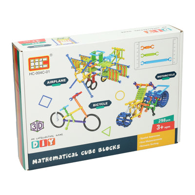 Elementi da costruzione, 298 pz.