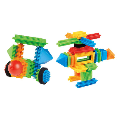 Bristle building blocks, 58 pieces.