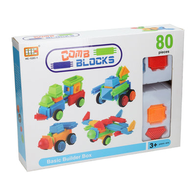 Bloko blocchi di setola, 80 pezzi.