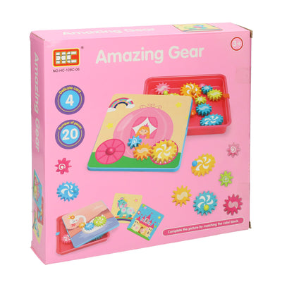 set di ingranaggi rosa, 20dlg.