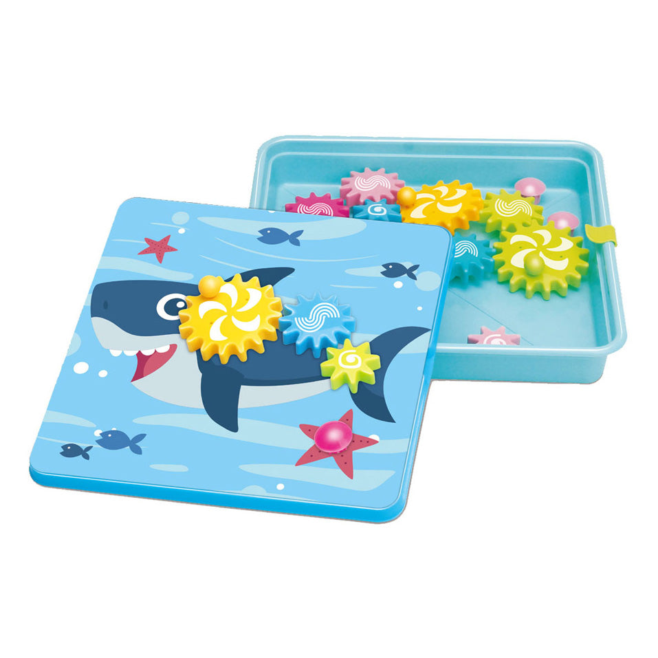 set di ingranaggi blu, 20dlg.